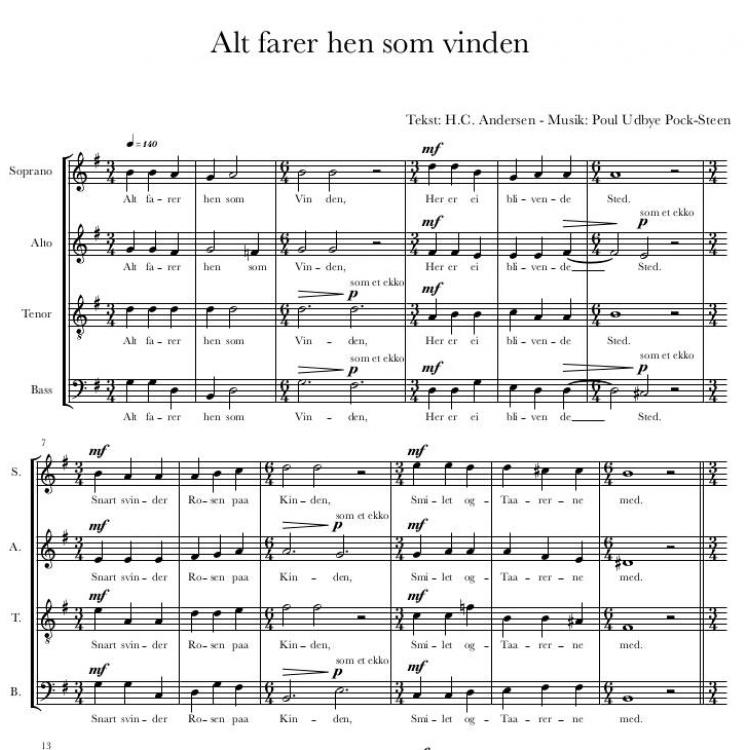 Alt farer hen som vinden, node